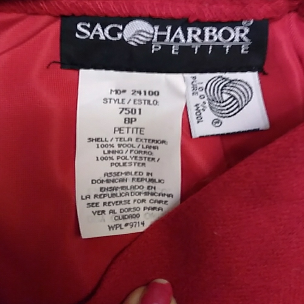 1/2 PRICE🔻Sag Harbor Vintage Petite Size 8P Skirt Career Separates - Picture 3 of 5